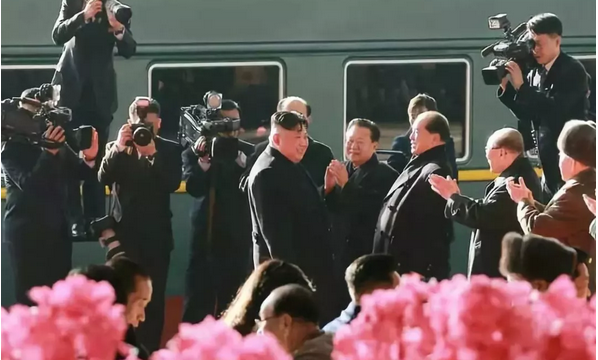金正恩跨越中国的火车之旅